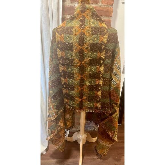 Zara Large Jacquard Blanket Scarf - Picture 7 of 9